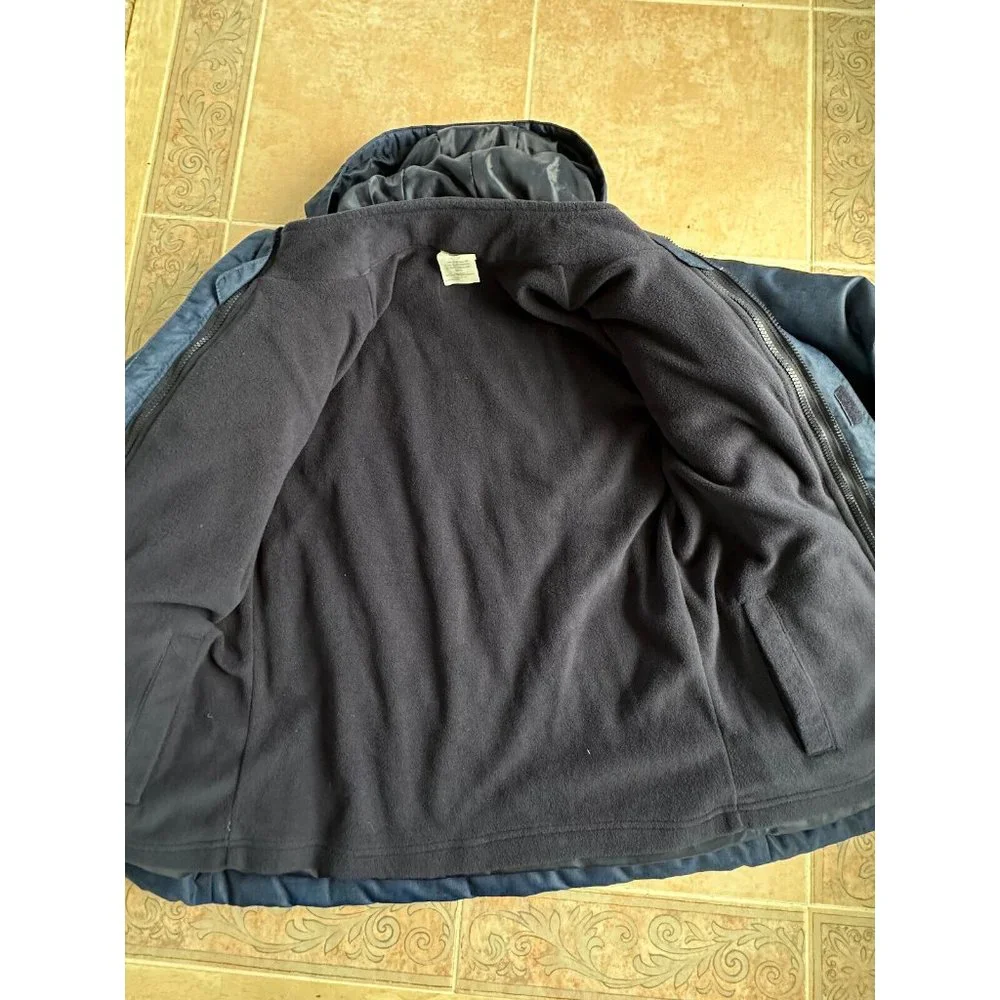 Old Navy worn once jacket Snowboarder 3 in 1 navy crockett boy Size L 10-12